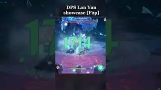 DPS Lan Yan showcase [F2P] | Genshin impact