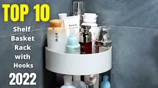 Top 10: Best Adhesive Corner Shower Caddy Shelf Basket Rack with Hooks 2022