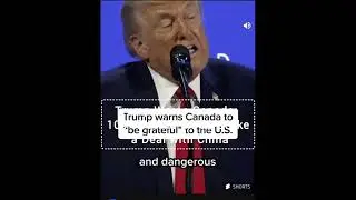 Trump Warns Canada: 100% Tariffs if You Strike a Deal with China