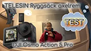 Можно ли снимать POV на рюкзачном креплении? DJI Osmo Action 5 Pro #dji#telesin