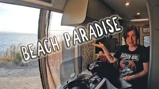 TARIFA, lots of kites! European VAN LIFE heaven