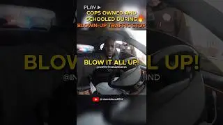 'Roll Your Window Down!' Cops Get Owned and Schooled During A Traffic Stop #police #unlawful #shorts