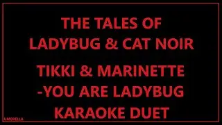 Ladybug & Cat Noir - You Are Ladybug. KARAOKE DUET