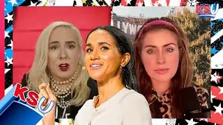 Maureen Callahan Predicts Meghan Markle will ADOPT Baby | FREE As Ever SWAG at Netflix HQ