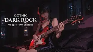 Whispers in the Shadows | Gothic Lo-Fi Dark Rock Mix | Emotional Instrumental for Study & Focus