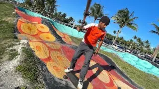 How To Skateboard On A PumpTrack Like Me 