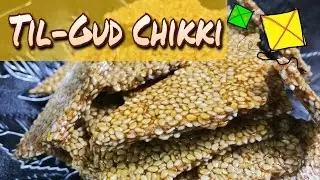 Til-Gud Chikki - तिल गुड चीक्की - Crispy Candied Sesame Seeds Recipe - Makarsankranti Special!