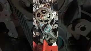 Timing Mark Check on an old Toyota Starlet.
