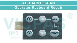 ACS100-PAN ABB Terminal Keypad Repair Replacement