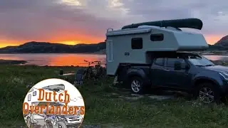 Norway by camper, Bod&oslash; area - Dutchoverlanders living in truckcamper travelling Europe
