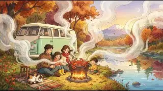 Ghibli Style ASMR 🍂 Autumn Ambience | No Talking, No Music, Pure Nature Sounds