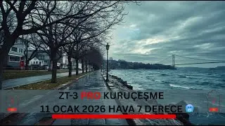 ZT3 PRO | Kuruçeşme | VLOG Yağmur ve Soğuk olmasına rağmen ESCOOTER