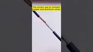 Aluminum wire and copper wire