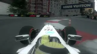 2013 Mercedes W04 at Monaco onboard lap