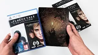 PS5 A Plague Tale Collection + Steelbook Unboxing Review