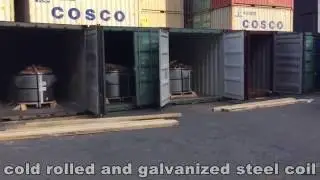 cold rolled and galvanized steel coil