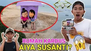 DRONE MENANGKAP NAMPAK RUMAH SUSANTI ADA DIPANTAI?! RUMAH KARDUS UNGU? | Mikael TubeHD