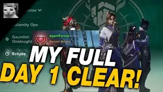 The Full Day 1 Clear of Monolith's Fall Eclipse in Destiny Rising