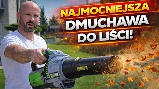 Najmocniejsza dmuchawa do liści, akumulatorowa 56v Ego Power LB7650E 87m/s , 313km/h MajkelGotuje