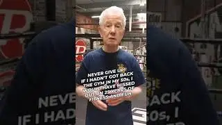 Regular training and exercise? It's never too late.