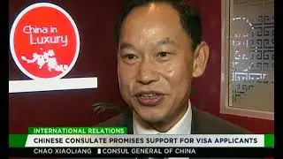 CHINESE CONSULATE PLEDGES SUPPORT FOR VISA APPLICANTS