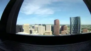 Calgary Tower - Restaurant Round Trip Timelapse