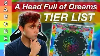 &ldquo;A Head Full of Dreams&rdquo; by Coldplay | Album Tier List | full review & ranking of every song on AHFOD