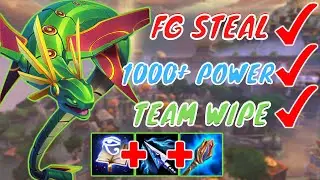Кукулкан, средний период, уничтожение, 1000+ единиц силы, кража FG | Smite Conquest, сезон 8, средний