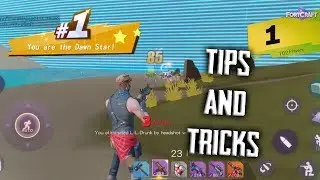 FORTCRAFT TIPS AND TRICKS! (Fortnite Mobile Clone) iOS/Android