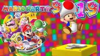 Mario Party 9 (Wii) - Episode 19 - Step It Up (5 Wins - 1-vs-Rivals (Solo)) (Minigame Mode) (Blind)