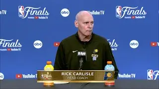Rick Carlisle's FULL Post Game Interview after NBA Finals Game 1 VICTORY vs. Oklahoma City Thunder