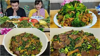 Doh Masi Bad Sla Phul + Broccoli Tungtap Chutney 😋🫶