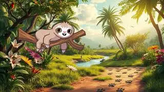 Wiggle Waggle Animal Parade 🐾 | Fun Jungle Rhyme for Kids | Sing-Along & Dance!