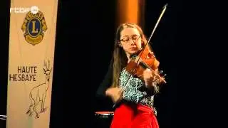International Grumiaux Violin Competition 2016 Veronika Mona Bogic - de Falla - Danse Espagnole