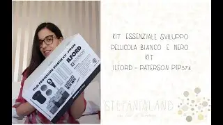 Kit Essenziale Sviluppo Pellicola Bianco e Nero kit IlFord+Paterson