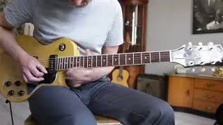 Markus Bak exploring  Epiphone Special TV Yellow