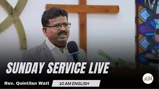 We Welcome you to our 10 AM English Service | Sunday Service Live