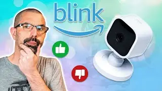BLINK MINI - Test d'une cam&eacute;ra pas ch&egrave;re compatible Alexa - Cam&eacute;ra de surveillance 1080p