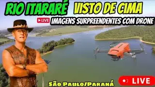 Rio Itarar&eacute; Visto De Cima : Imagens Incr&iacute;veis com Drone Fimi X8 Mini V2