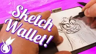 Mail Day: New Sketch Wallet! - Art Encounters with Cam Kendell