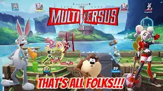 MULTIVERSUS - The BATTLE of The CRAZY🃏 & The LOONEY🤪