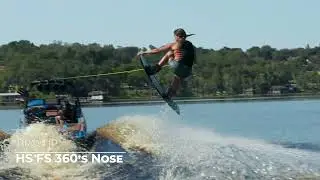 Nose Grab Heelside Frontside 360 by Bec Gange