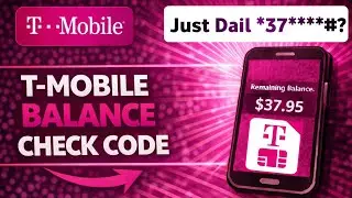 Проверка баланса T-Mobile | Как проверить баланс предоплаченной карты T-Mobile | Информация о бал...