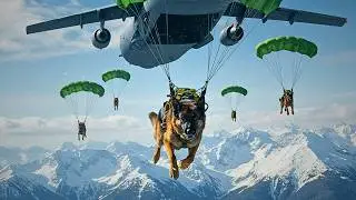 Elite Dog Training in Extreme Conditions in the Snow | Military Grade Dog Training