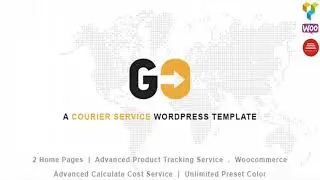 GO Courier- A Courier & Delivery Service WordPress Theme | Themeforest Website Templates and Themes