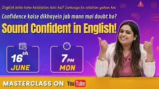PW Talk English Masterclass | Sound Confident in English 🗣 | No More English&nbsp;Hesitation&nbsp;❌