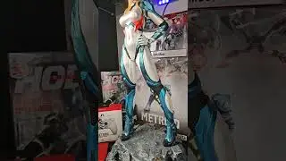 METROID DREAD ZERO SUIT SAMUS RARE 1/4 statue from my collection