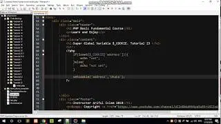23 PHP Basic Fundamental Super Global Variable $ COOKIE