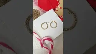 Eleganckie złote kolczyki koła 🤩💃Doskonale sprawdzą się jako dodatek do codziennych stylizacji 😊🌺