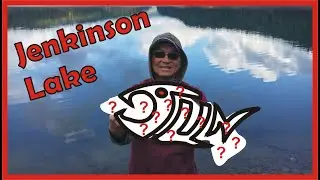 Fishing Jenkinson Lake from Shore - Trout? Mackinaw? Or What?